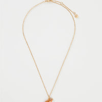 FABLE Enamel Robin Necklace