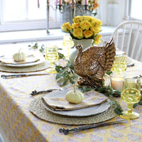 Tablecloth Castile Mustard: 60x92