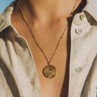 Knossos Necklace | Jewelry Gold Gift Waterproof