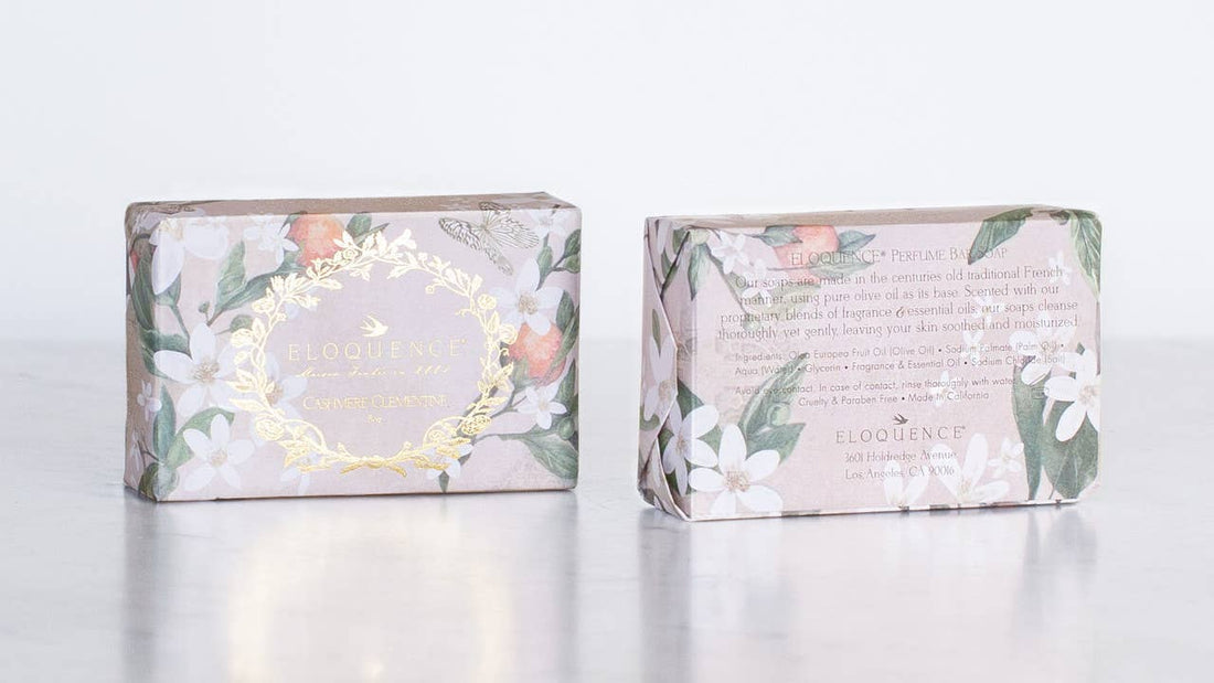 Perfume Bar Soap in Cashmere Clementine