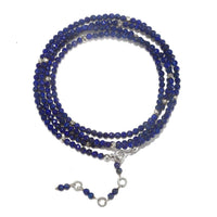 Gemstone Sparkle Wrap-Lapis: Gold