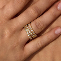 Amalia Ring | Jewelry Gold Gift Waterproof: M