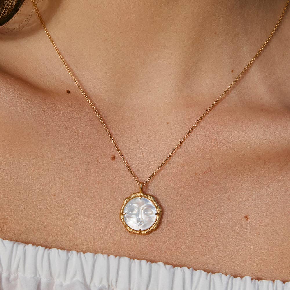 Hëna Necklace | Jewelry Gold Gift Waterproof