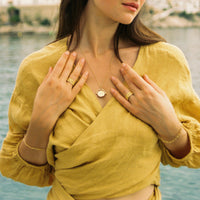 Solune Necklace | Jewelry Gold Gift Waterproof