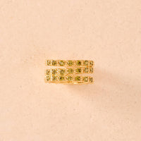 Amalia Green Ring | Jewelry Gold Gift Waterproof: M