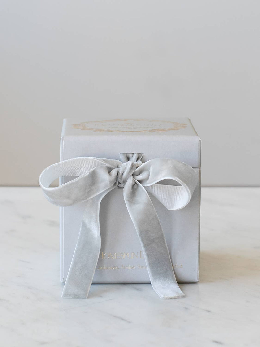 Perfume Candle in Homespun Linen
