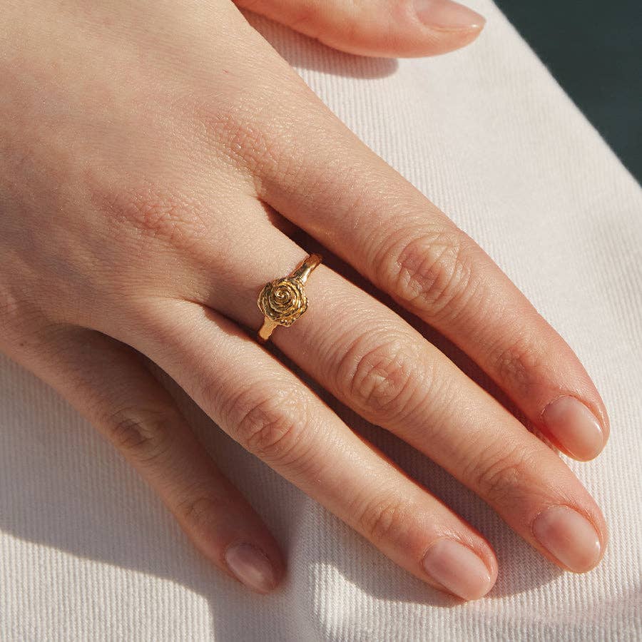 Rosie Mini Ring | Jewelry Gold Gift Waterproof: S