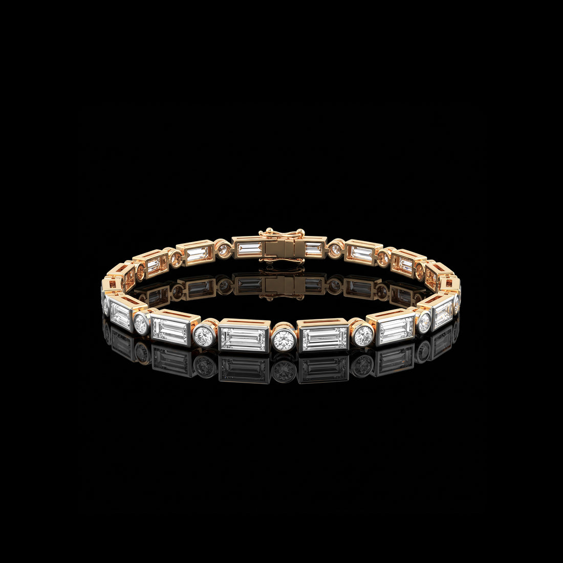 Diamond Baguette Bracelet