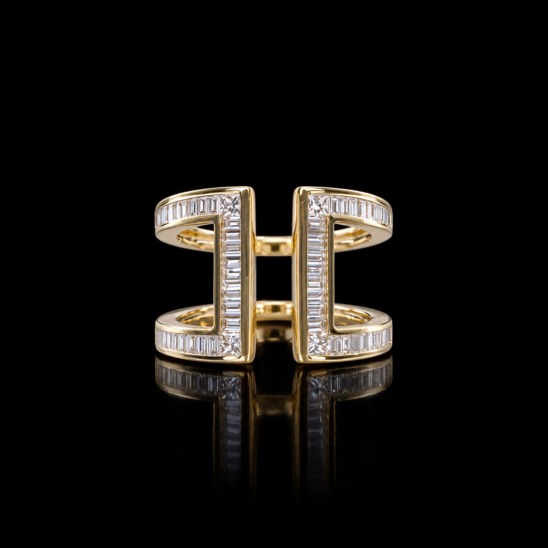 Effy Diamond Open Shank Ring