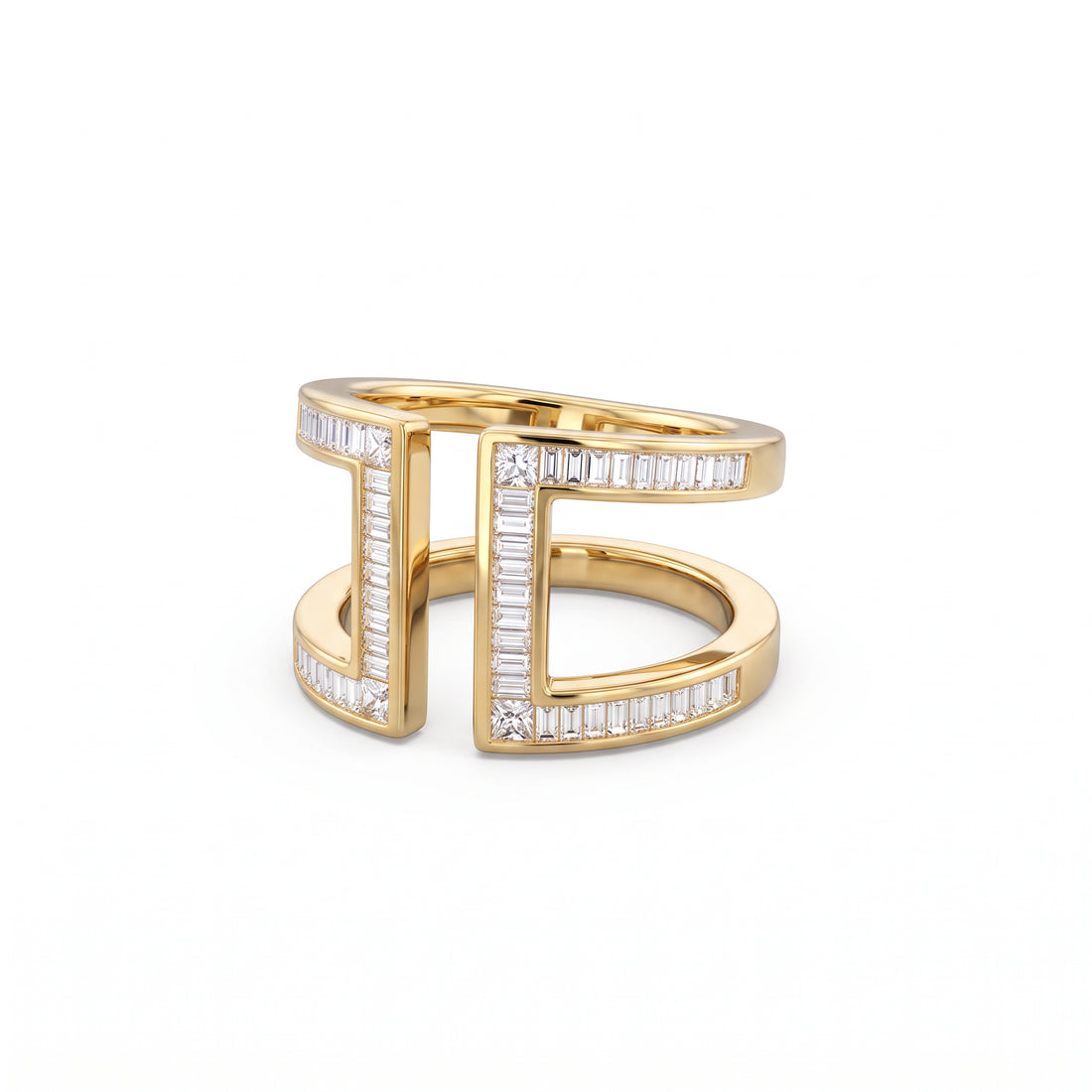 Effy Diamond Open Shank Ring