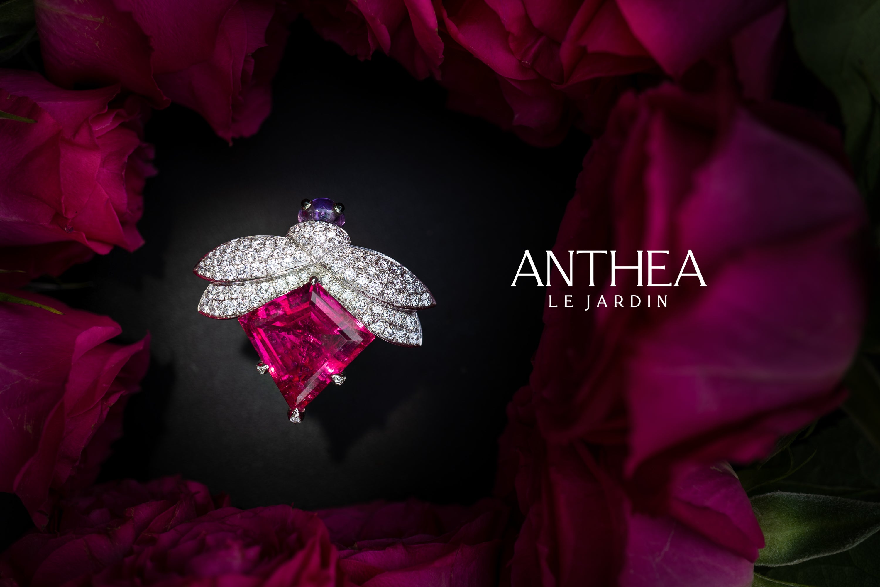 Tourmaline Bee Anthea Le Jardin