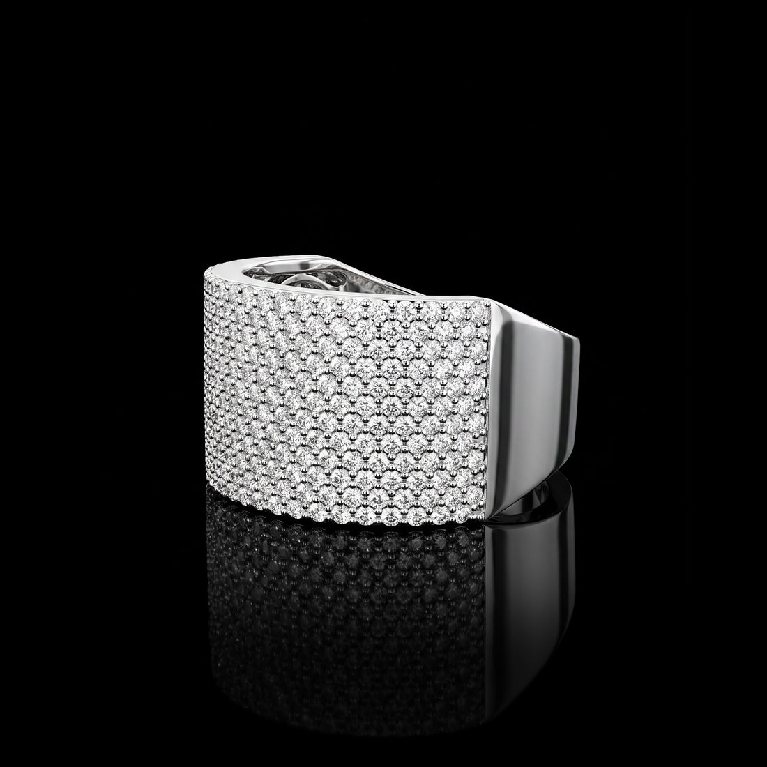 Pavé Diamond Ring