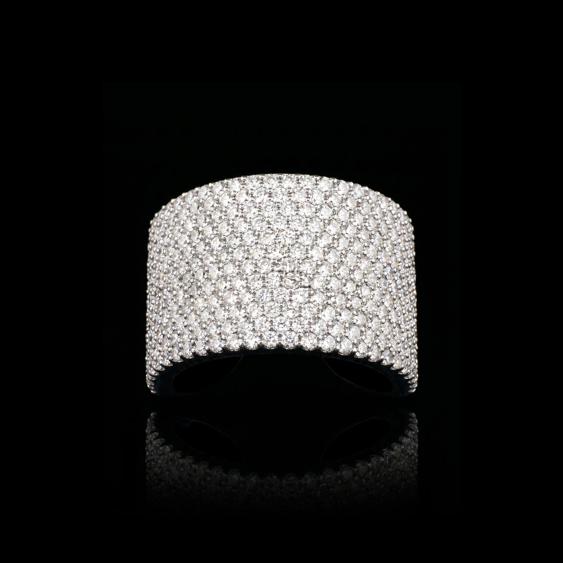 Pavé Diamond Ring