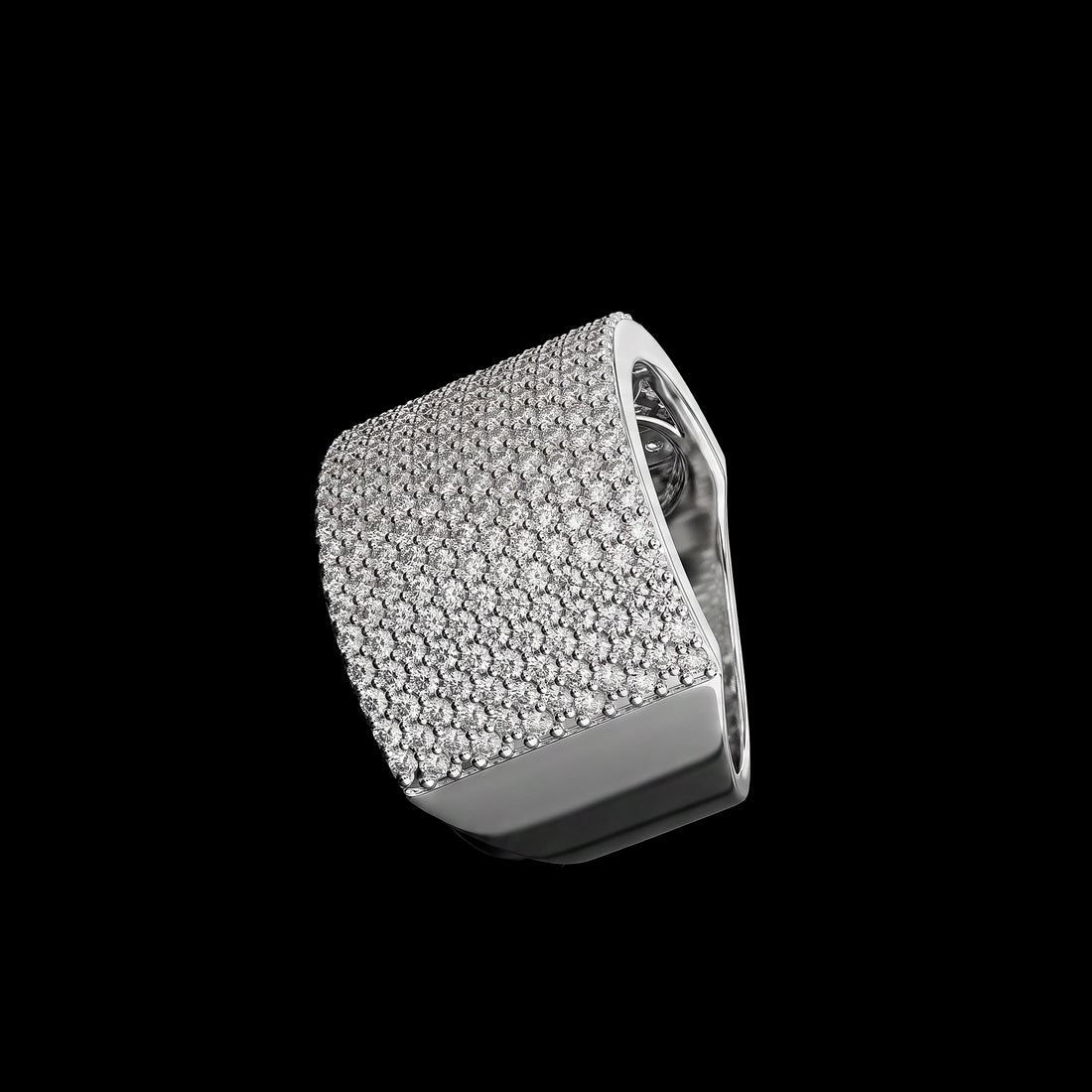 Pavé Diamond Ring