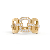 Diamond Link Ring