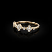 Diamond Clover Ring