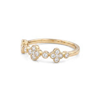 Diamond Clover Ring