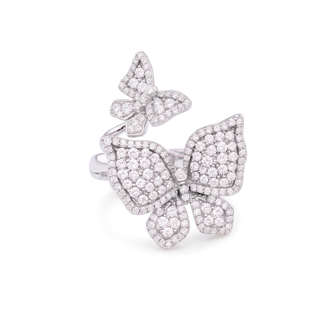 Effy Double Butterfly Diamond Ring