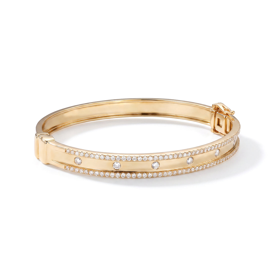 Spread Love Diamond Bangle