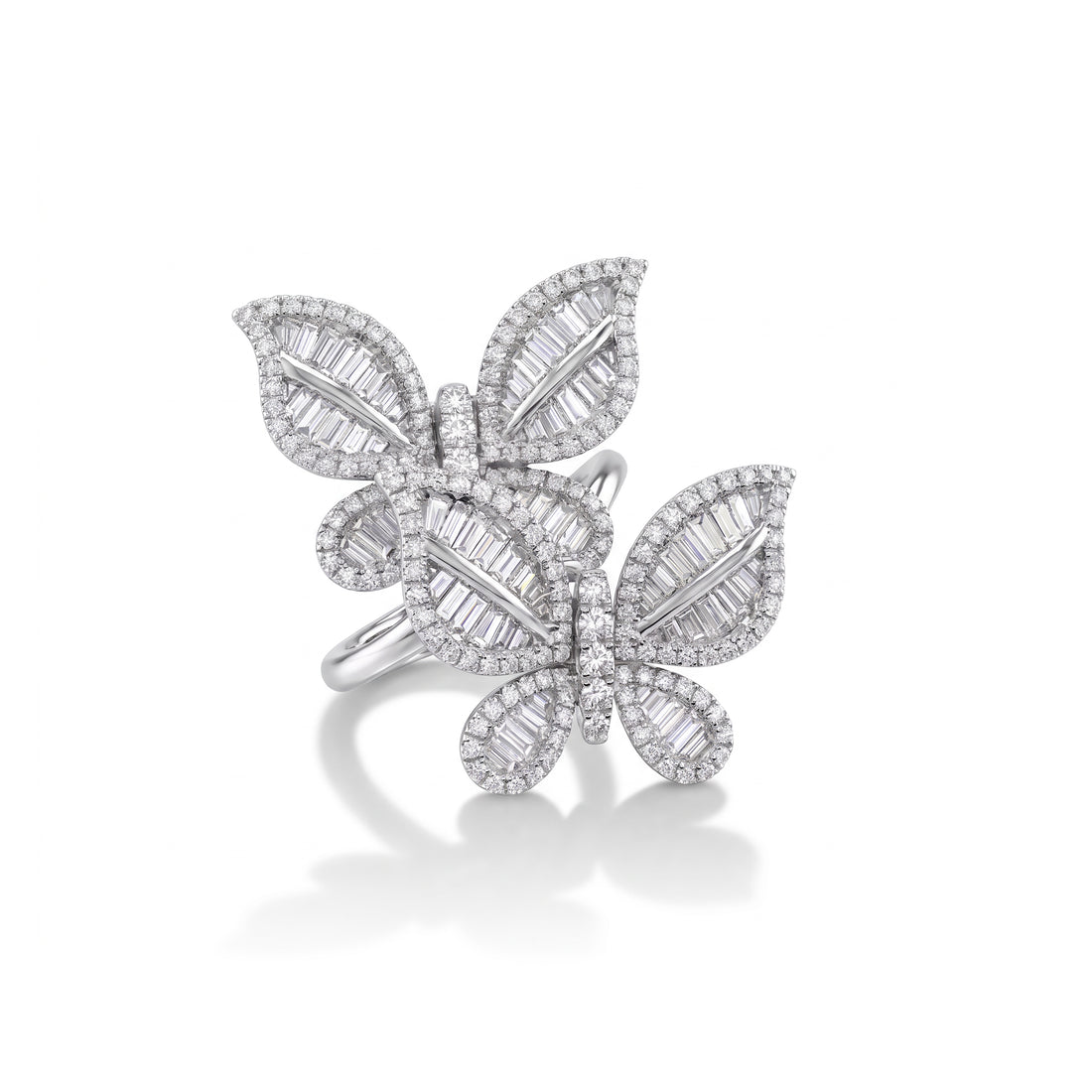 Effy Double Butterfly Ring