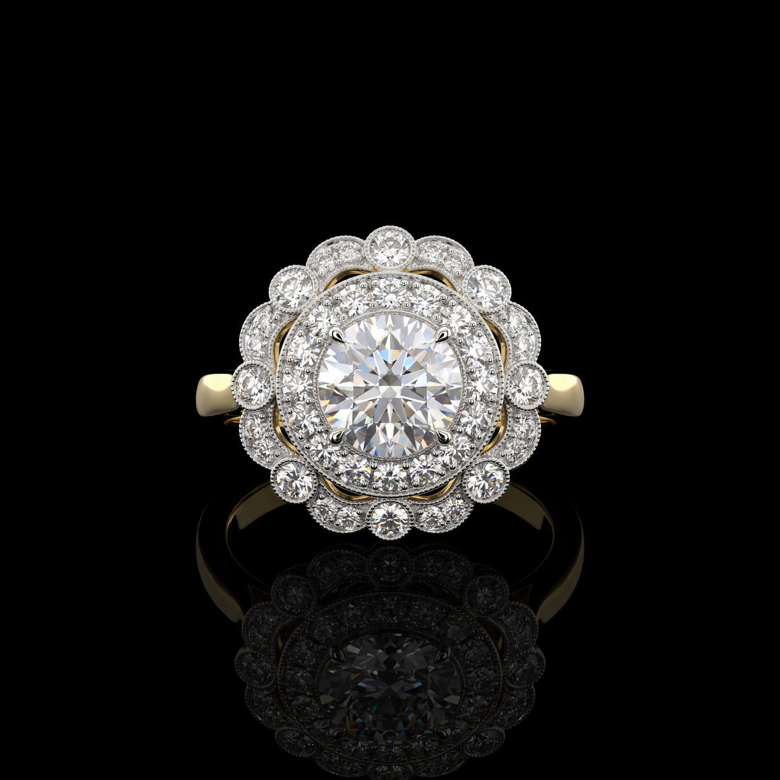 Vintage Cartier Diamond Ring