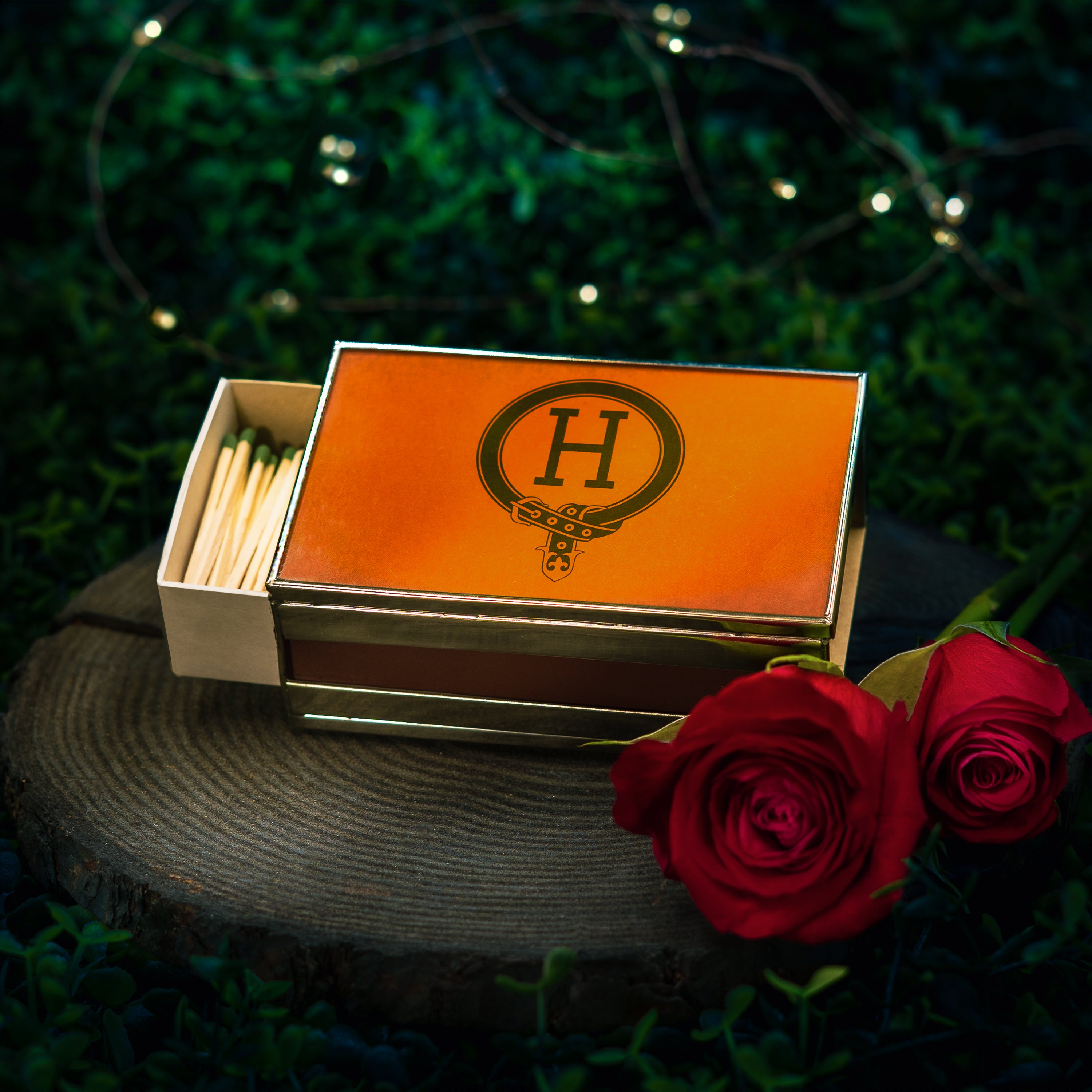 Anthea Le Jardin H Monogram Matchbox