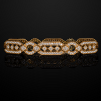 4 Carat Deco Diamond Bracelet