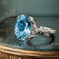 Aquamarine Ring