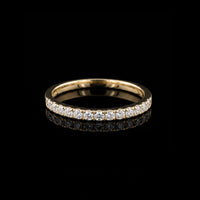 Basic Diamond Band 0.32 Ct Diamonds YG