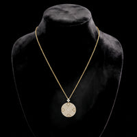 Round Diamond Pendant Necklace