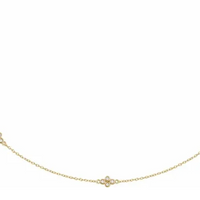 Five Station Diamond Necklace