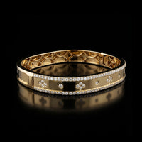 Spread Love Square Diamond Bangle