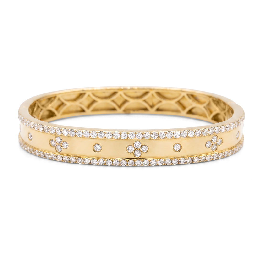 Spread Love Square Diamond Bangle