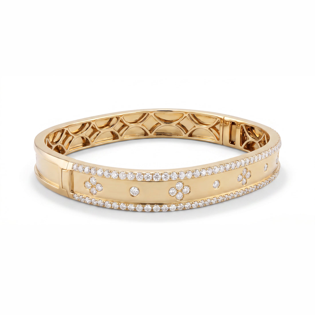 Spread Love Square Diamond Bangle