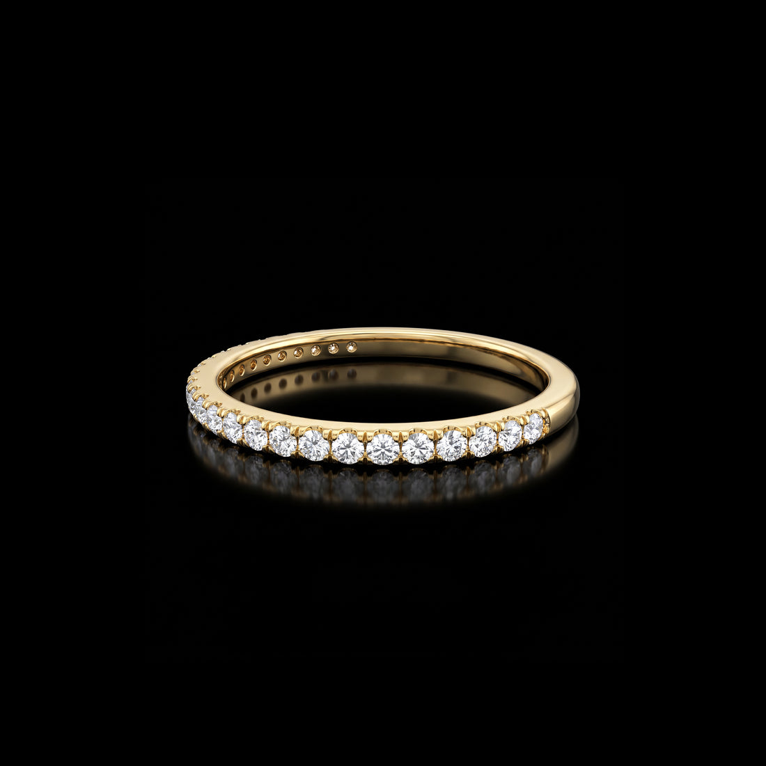 Diamond French-Set Band