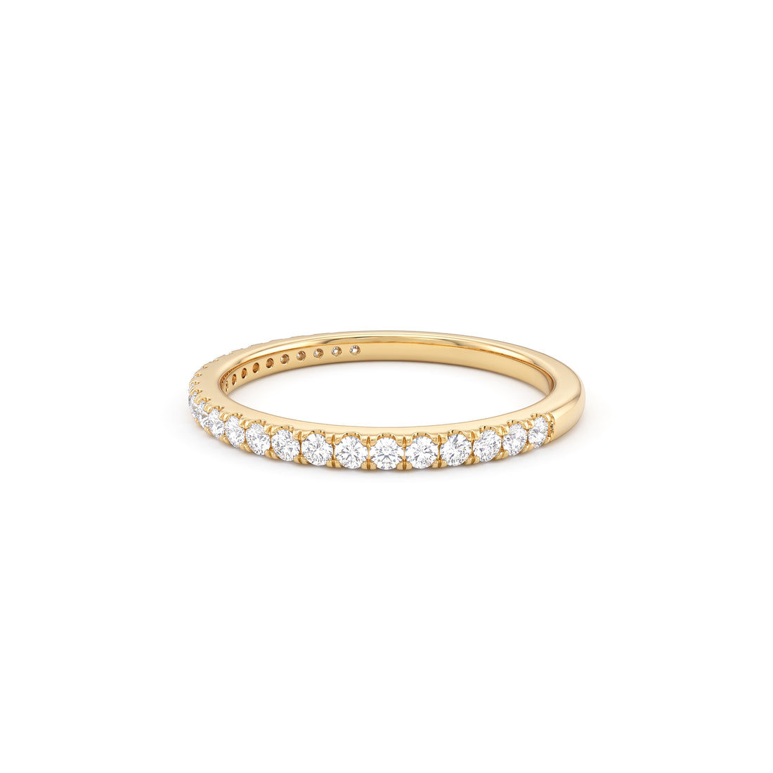 Diamond French-Set Band