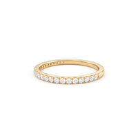 Diamond French-Set Band