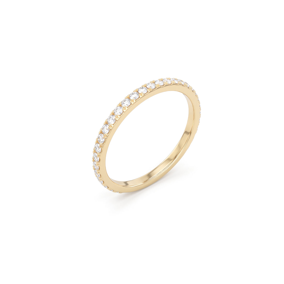 Diamond French-Set Band