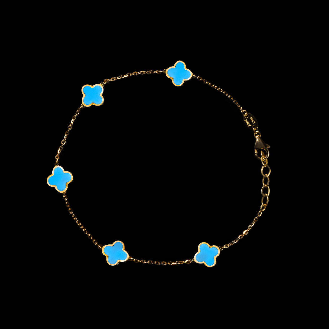 Turquoise Clover Bracelet