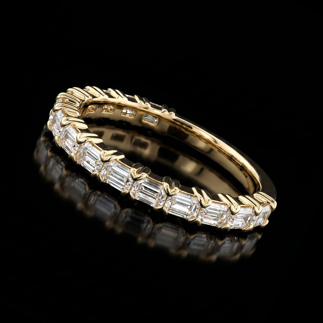 Baguette Diamond Eternity Ring, 1.00CT