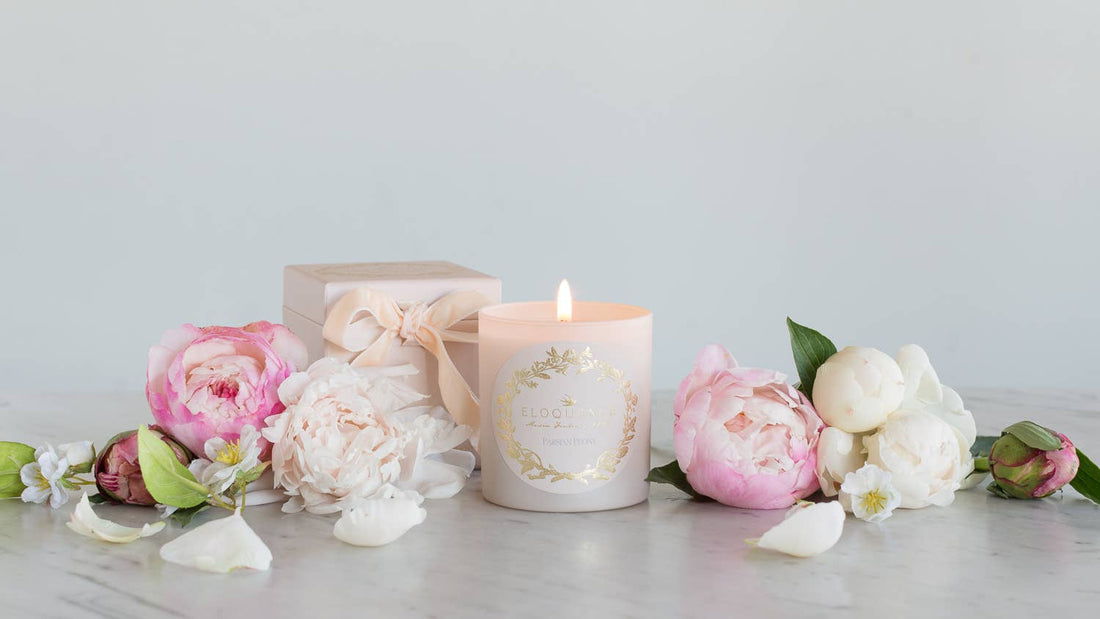 Perfume Candle in Parisian Peony