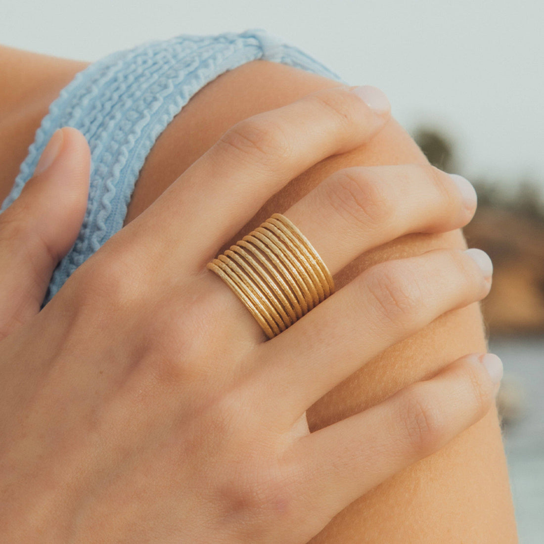 Etérea Ring | Jewelry Gold Gift Waterproof
