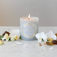 Perfume Candle in Homespun Linen