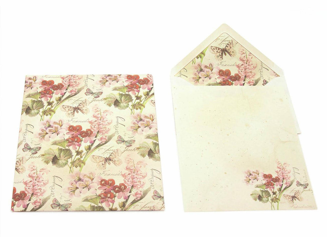Portfolio Writing Sheets, Note Cards, Italian Stationery: PRIMAVERA