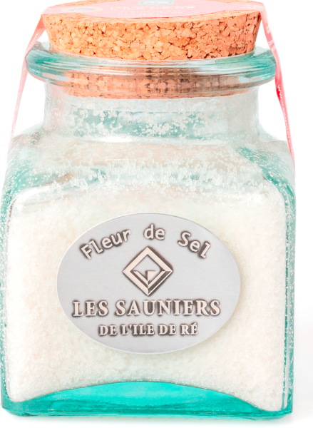 Coop des Sauniers de l'Ile de Ré · Fleur de sel, glass jar