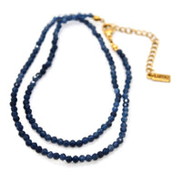 Short Sapphire Stone Necklace - N9-200SP