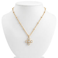 Small Cross Diamond Pendant