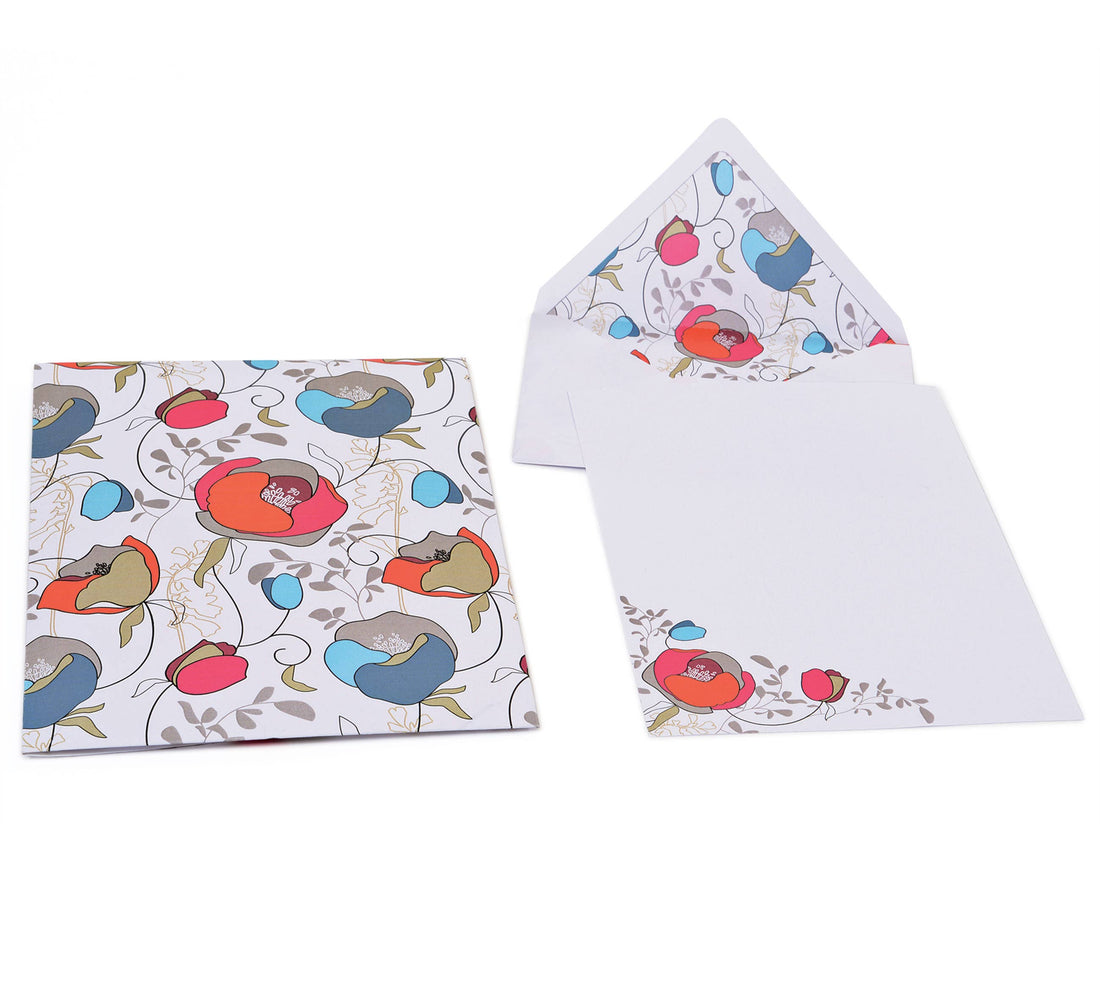 Portfolio Writing Sheets, Note Cards, Italian Stationery: PRIMAVERA