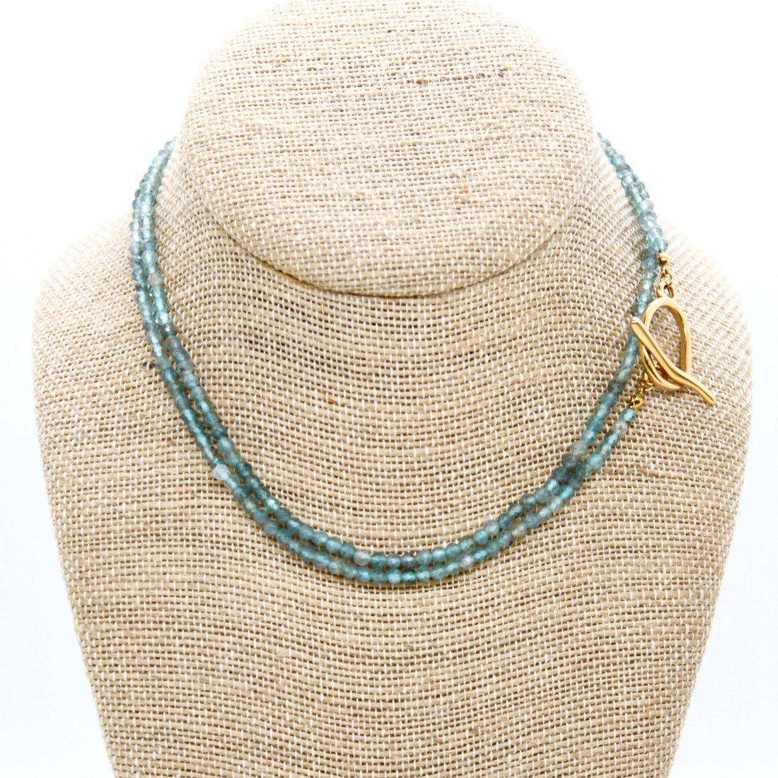 Luxury Faceted Long Apatite Necklace or Bracelet - N9-305