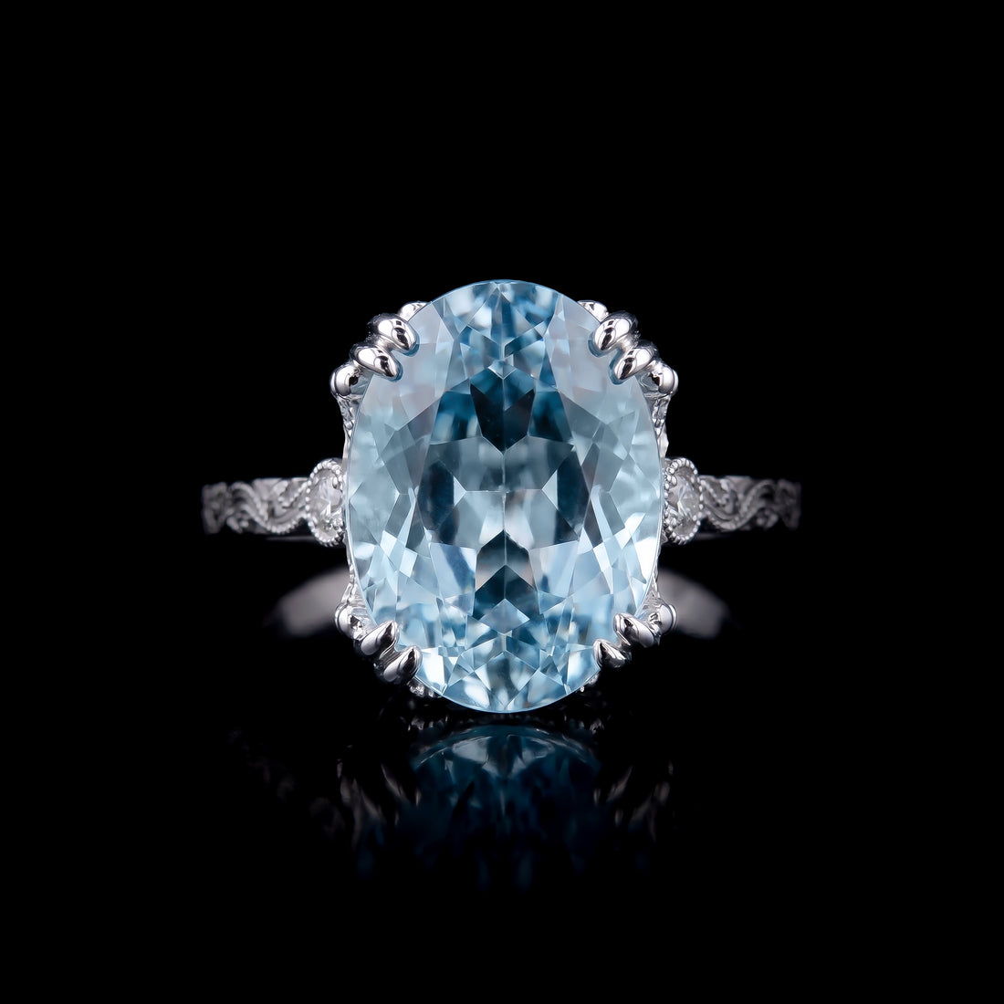 Aquamarine Ring